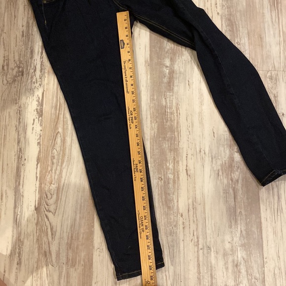 Maternity Size L Dark Stretchy Jeans - Picture 3 of 6